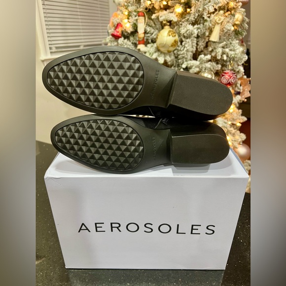 AEROSOLES Cayu Ankle Booties in Black NIB FROM MACY’s - Picture 5 of 9
